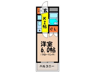 マシオン桜井の物件間取画像